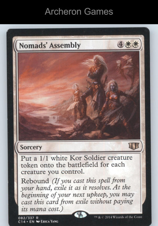 Nomads' Assembly 82 R MTG Card Commander 2014