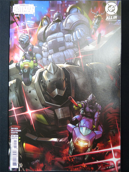 Absolute BATMAN #22 Cvr D - Sep 2026 DC Comic #1Z7