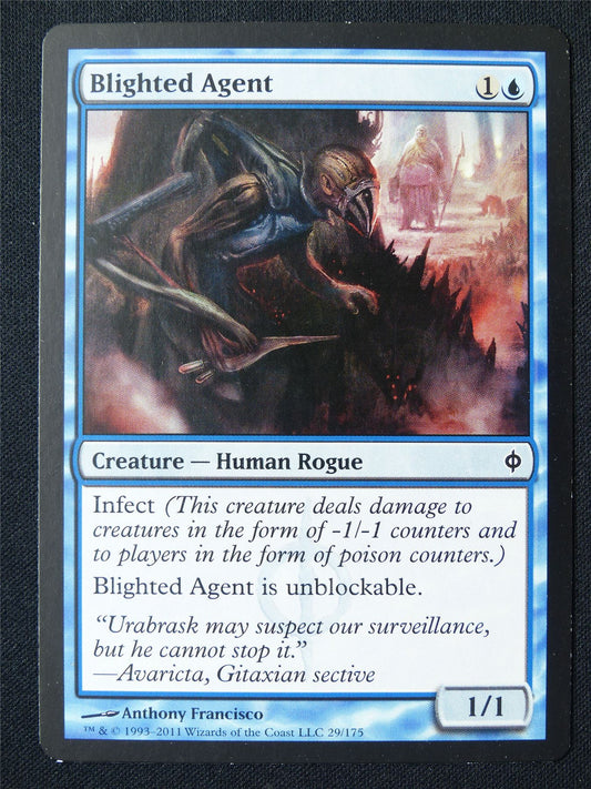 Blighted Agent - NPH - Mtg Card #1ML