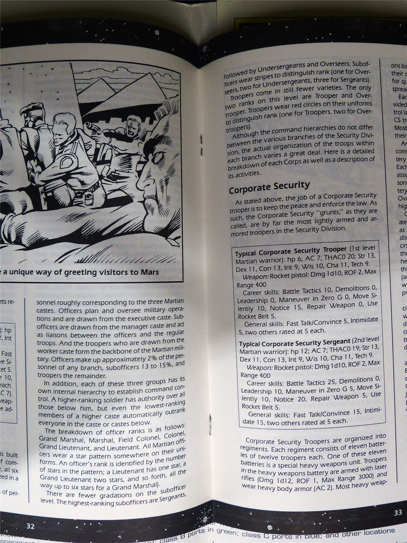 Buck Rogers 25th Century: Mars in the 25th Century Advenuter - TSR Roleplay booklet #2VB