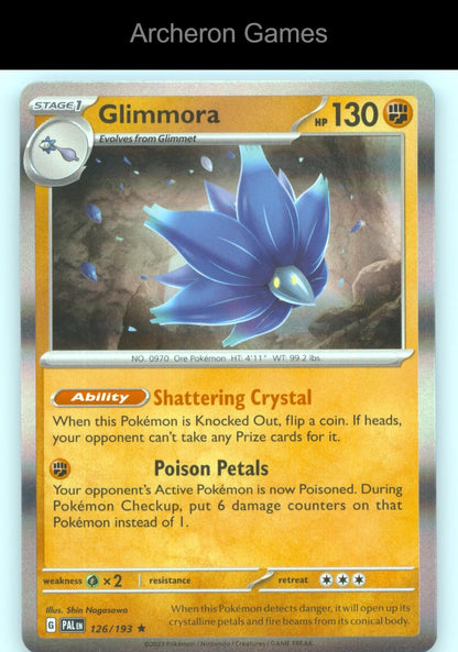 Pokemon Card Glimmora (Cosmos Holo) MCAP 126/193 Miscellaneous Cards & Products