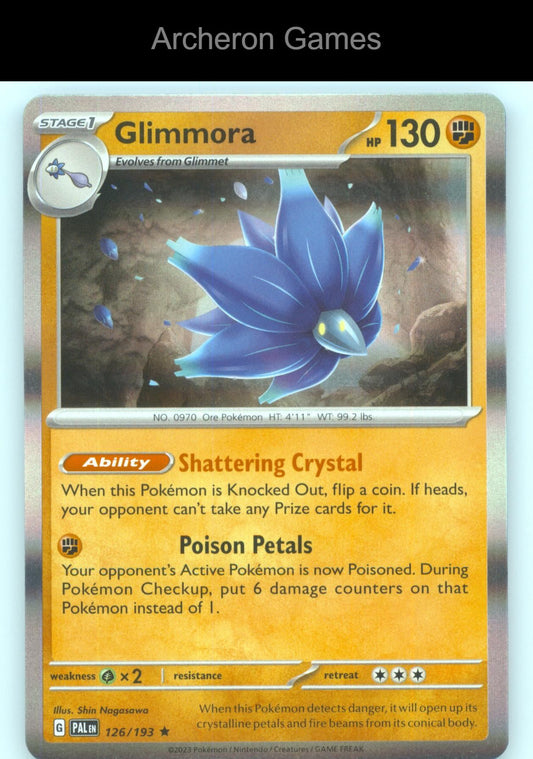 Pokemon Card Glimmora (Cosmos Holo) MCAP 126/193 Miscellaneous Cards & Products
