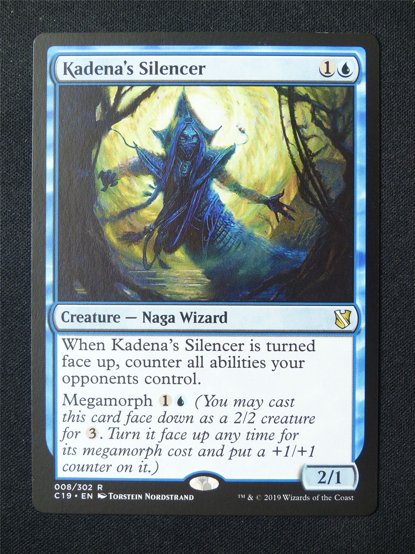 Kadena's Silencer - C19 - Mtg Card #5JG