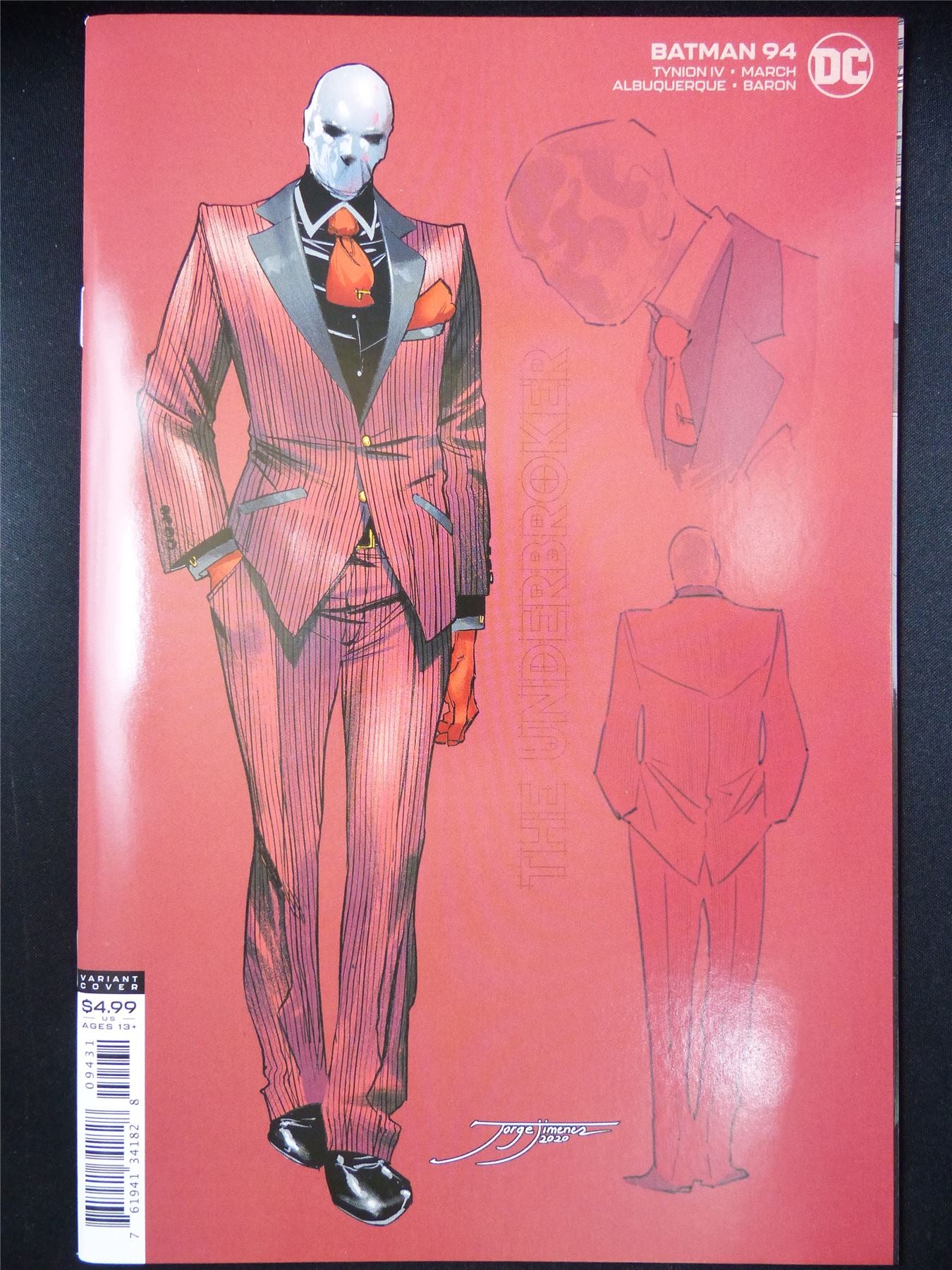 BATMAN #94 Design Variant 1:25 - DC Comic #RU