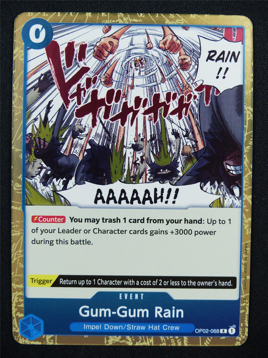 Gum-Gum Rain OP02-068 R - One Piece Card #51