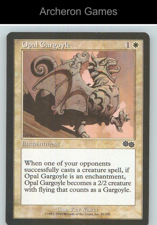 Opal Gargoyle USG 25 C MTG Card NM/EX+
