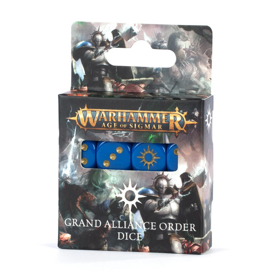 Grand Alliance Order Dice - Warhammer Age of Sigmar - available from  20th July 24