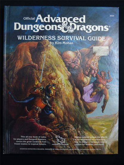 Official Advanced Dungeons & Dragons: Wilderness Survival Guide - Roleplay Hardback #1GJ