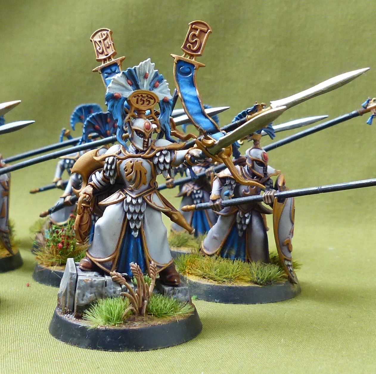 Vanari Auralan Wardens painted - Lumineth Realm-Lords - Warhammer AoS #7HA