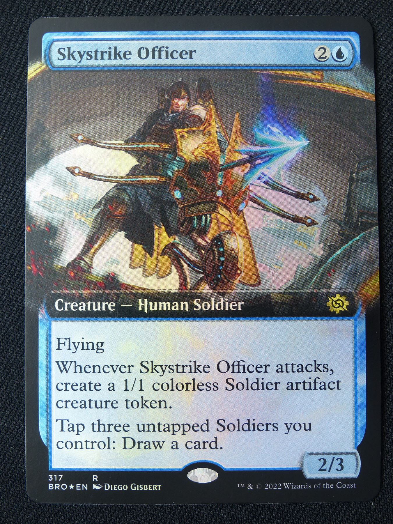 Skystrike Officer Extended Foil - BRO - Mtg Card #1ZK