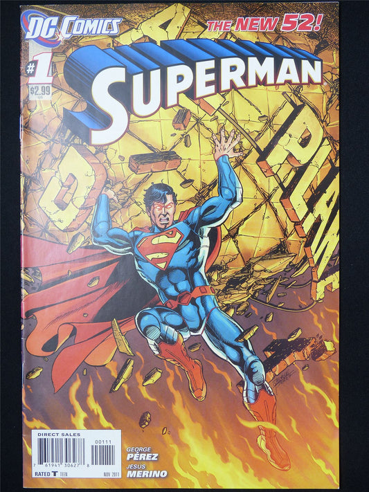 SUPERMAN #1 - B&B DC Comic #85M