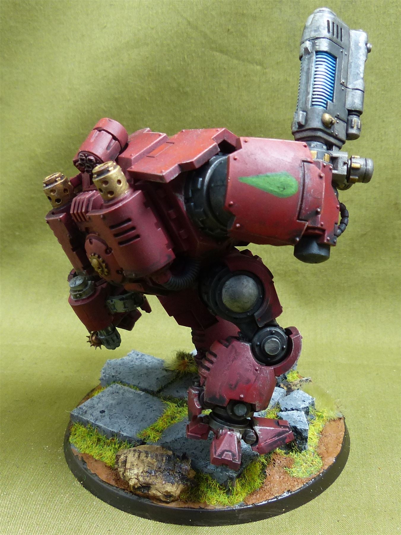 Primaris Redemptor Dreadnought painted - Blood Angels - Warhammer 40K #5BE
