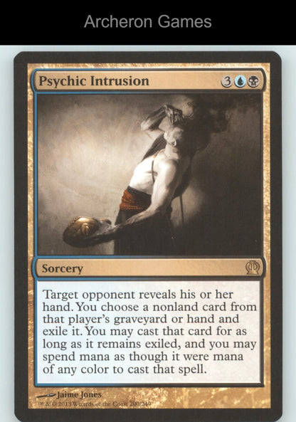 Psychic Intrusion 200 R MTG Card Theros