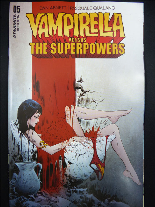 VAMPIRELLA versus The Superpowers #5 - Oct 2023 Dynamite Comic #1FP