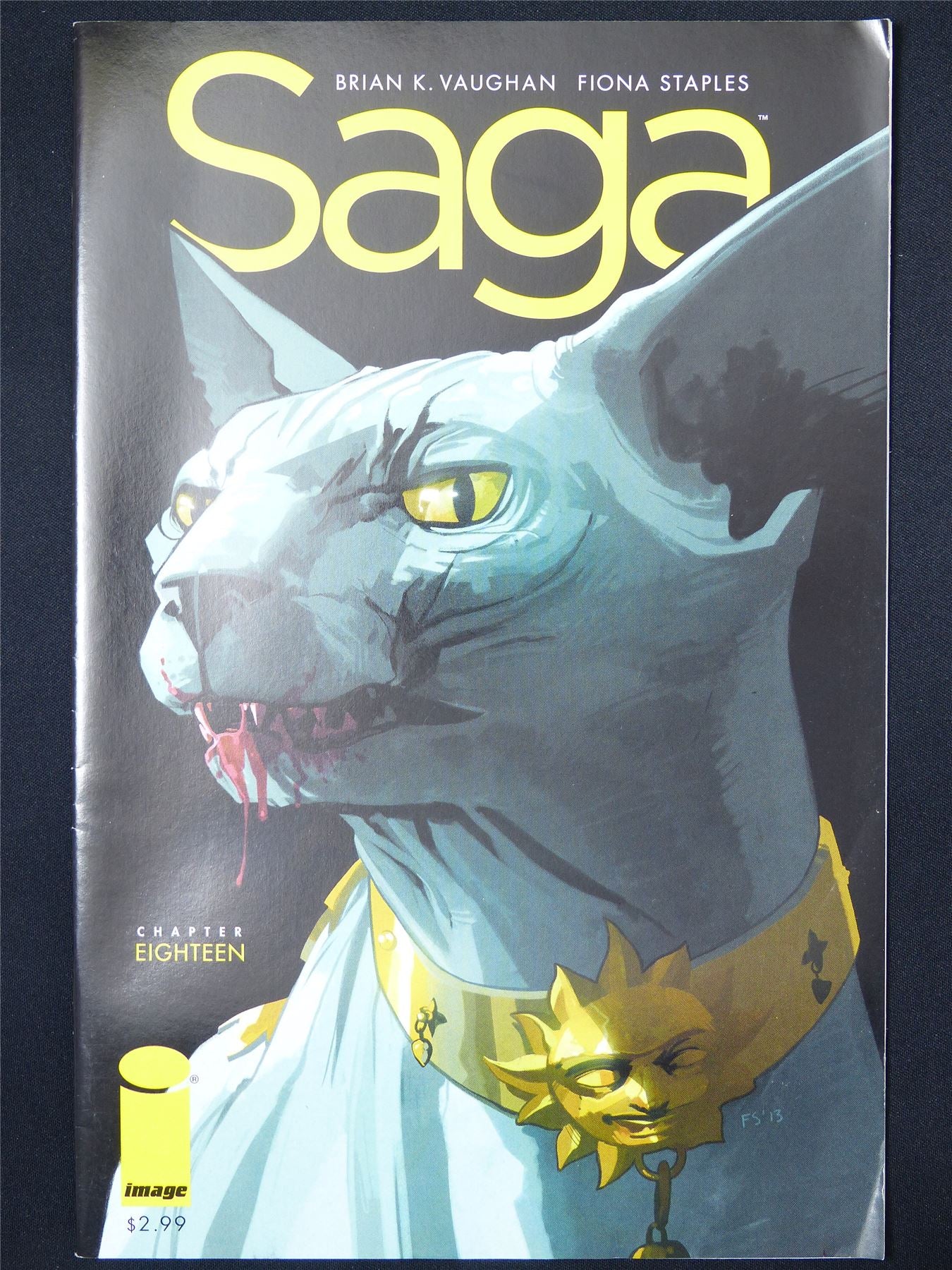 SAGA #18 - B&B Image Comic #QA