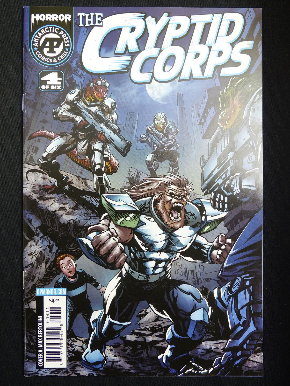 The CRYPTID Corps #4 Cvr A - Oct 2026 Antarctic Press Comic #4NC