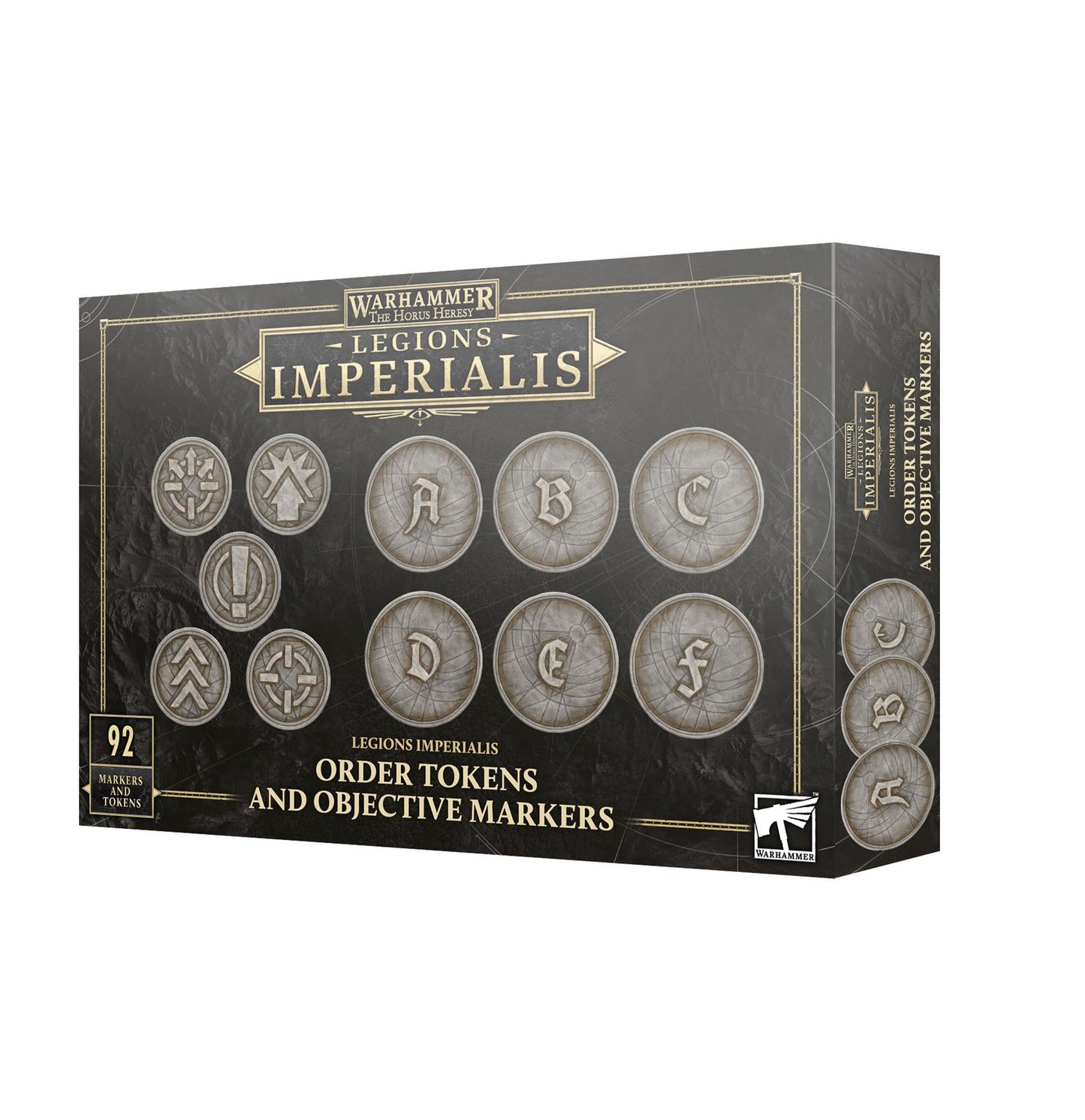 ORDER TOKENS AND OBJECTIVE MARKERS - WARHAMMER: LEGIONS IMPERIALIS - AVAILABLE FROM 06/09/2025