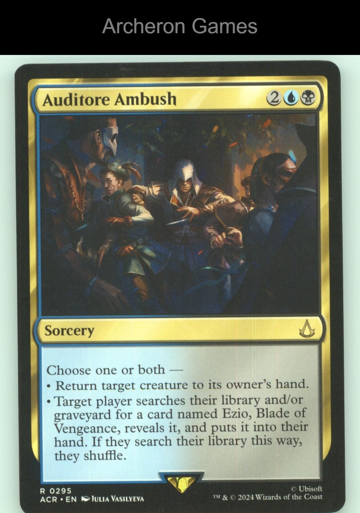 Auditore Ambush 295 R MTG Card Universes Beyond: Assassin's Creed