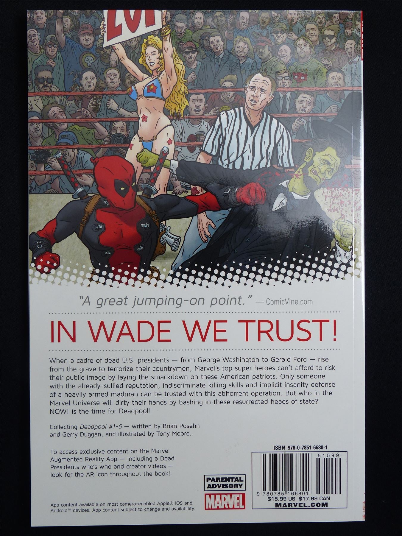 Deadpool: Dead Presidents - Marvel Graphic Softback #4RE
