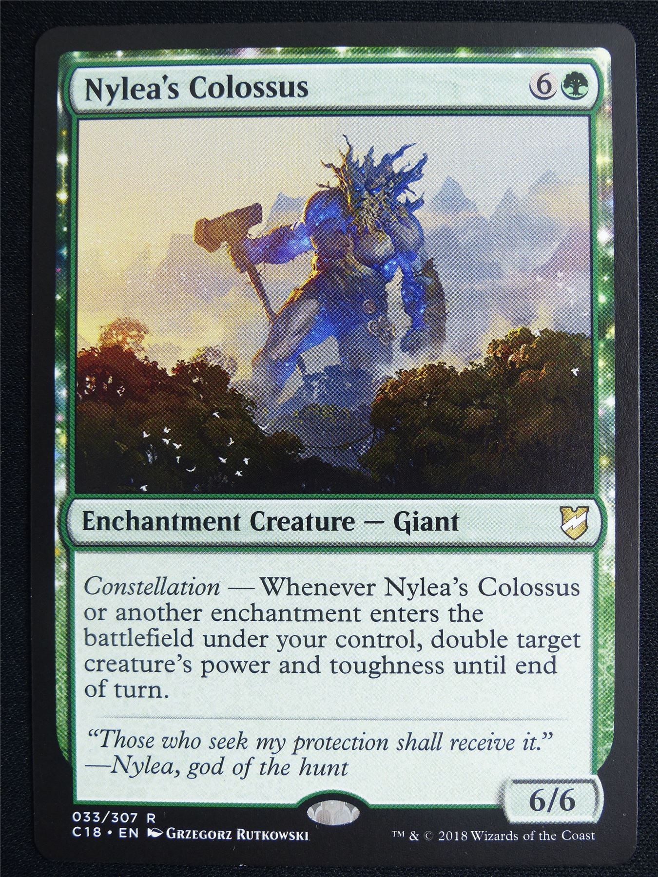 Nylea's Colossus - C18 - Mtg Card #4JI