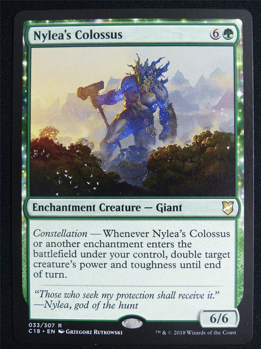 Nylea's Colossus - C18 - Mtg Card #4JI