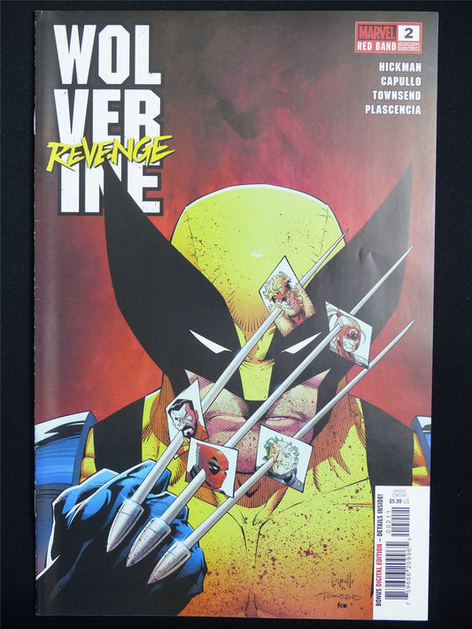 WOLVERINE: Revenge #2 Red Band - Marvel Comic #2UD