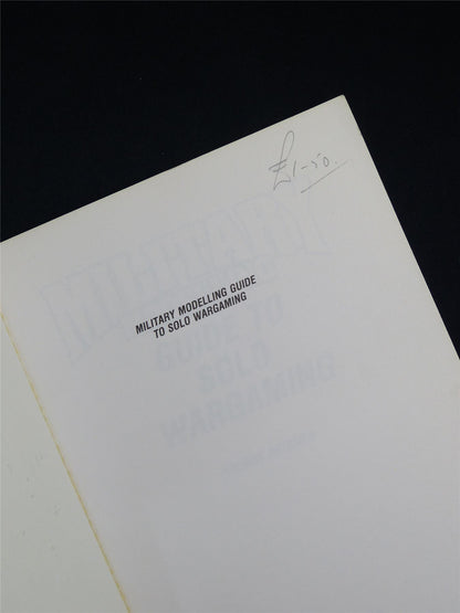 Military Modelling: Guide to Solo Wargaming by Stuart Asquith Book #2T2