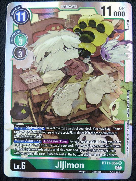 Jijimon BT11-056 SR - Digimon Card #4DA