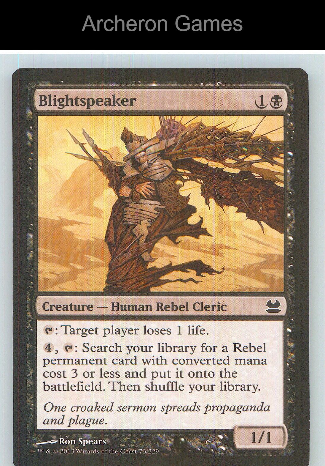 Blightspeaker MMA 73 C MTG Card NM/EX+