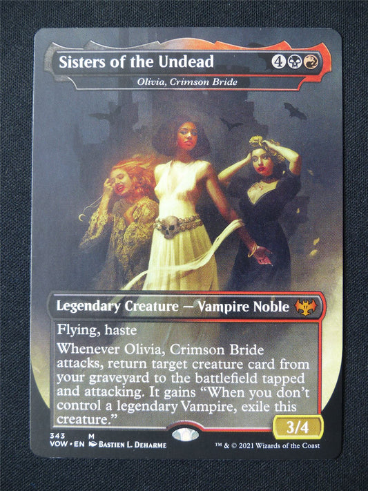 Sisters of the Undead Borderless - VOW - Mtg Card #2U2