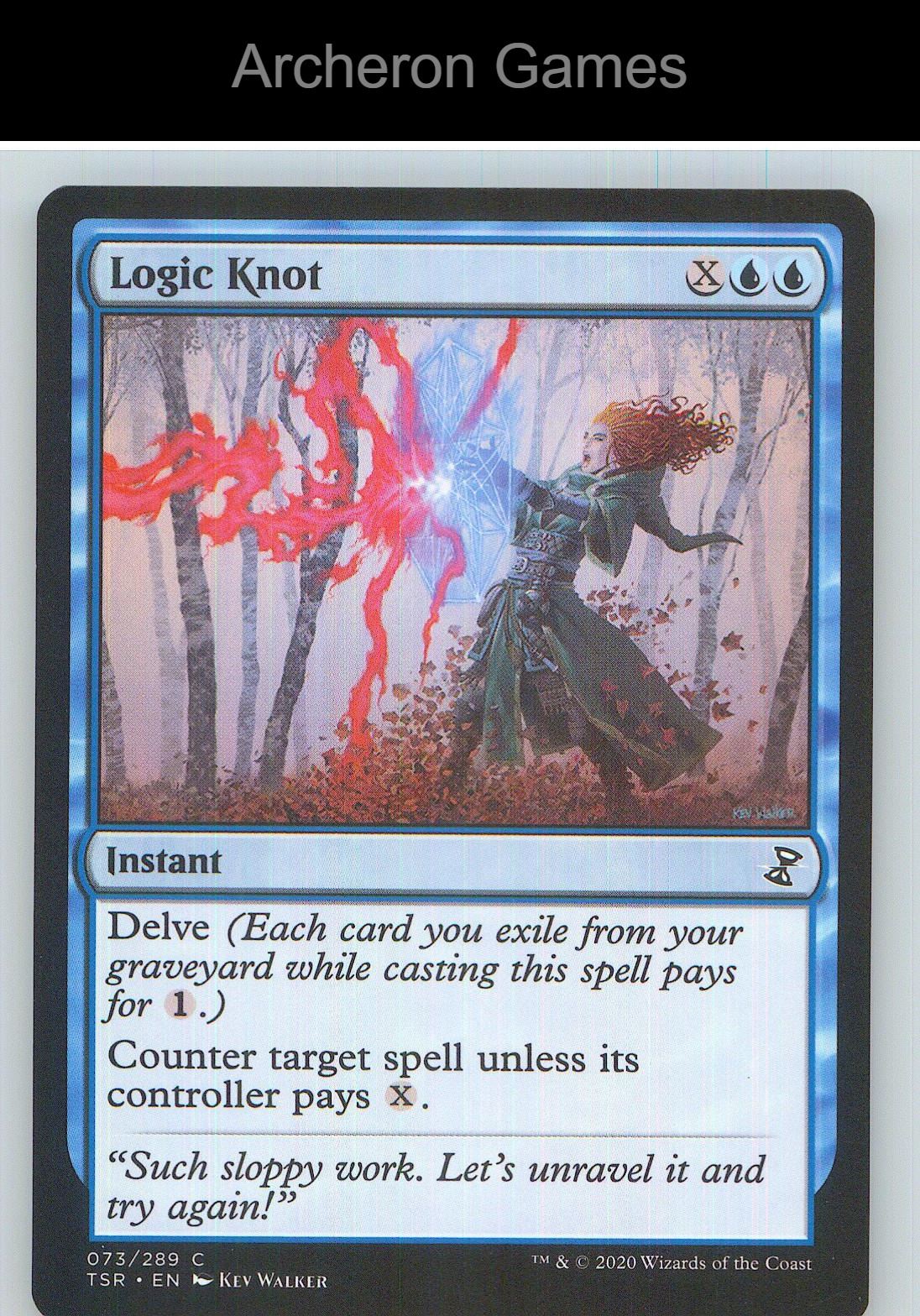 Logic Knot TSR 73 C MTG Card NM/EX+