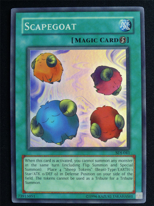 Scapegoat SDJ Super Rare - Yugioh Card #4RG