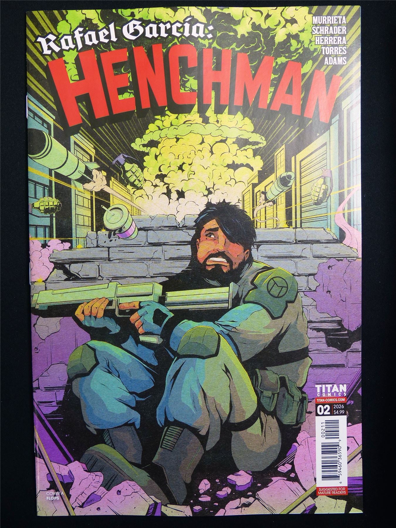 Rafael Garcia: HENCHMAN #2 Cvr A - May 2026 Titan Comic #78