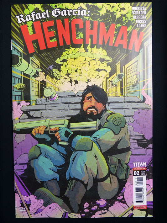Rafael Garcia: HENCHMAN #2 Cvr A - May 2026 Titan Comic #78