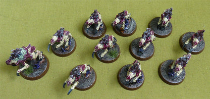 Neurogaunts painted - Tyranids - Warhammer 40K #501