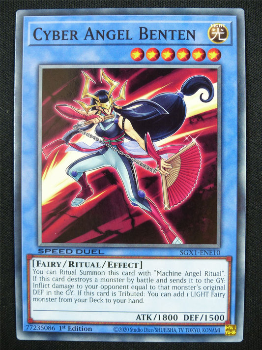 Cyber Angel Benten SGX1 Mint - 1st ed Yugioh Card #1IF