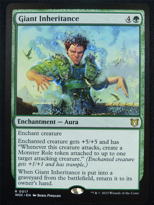 Giant Inheritance - WOC - Mtg Card #2Y1