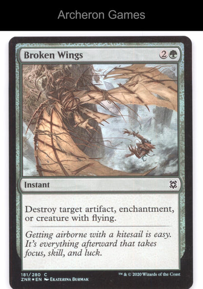Broken Wings 181 C MTG Card Zendikar Rising