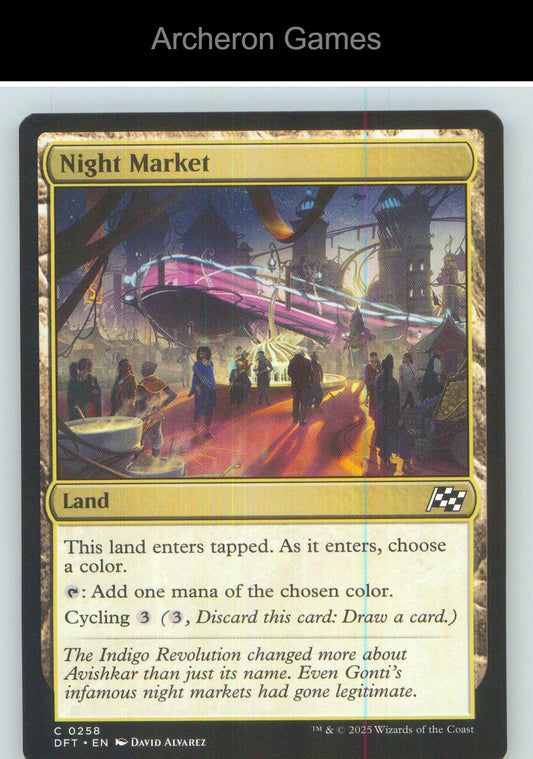 Night Market DFT 258 C MTG Card NM/EX+