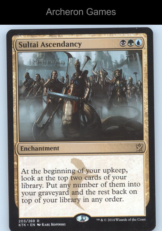 Sultai Ascendancy 203 R MTG Card Khans of Tarkir