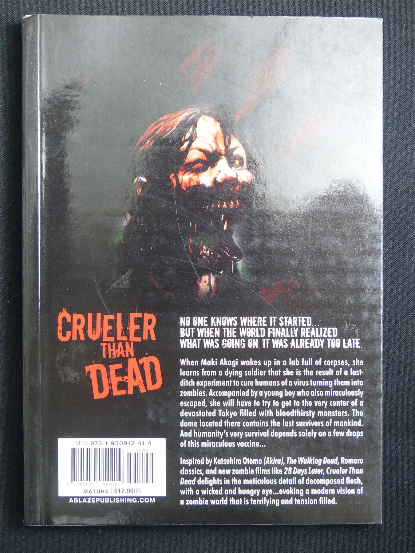 Crueler Than Dead volume 1 - Ablaze Manga #46K