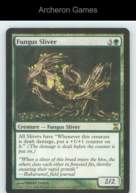 Fungus Sliver TSP 195 R MTG Card NM/EX+