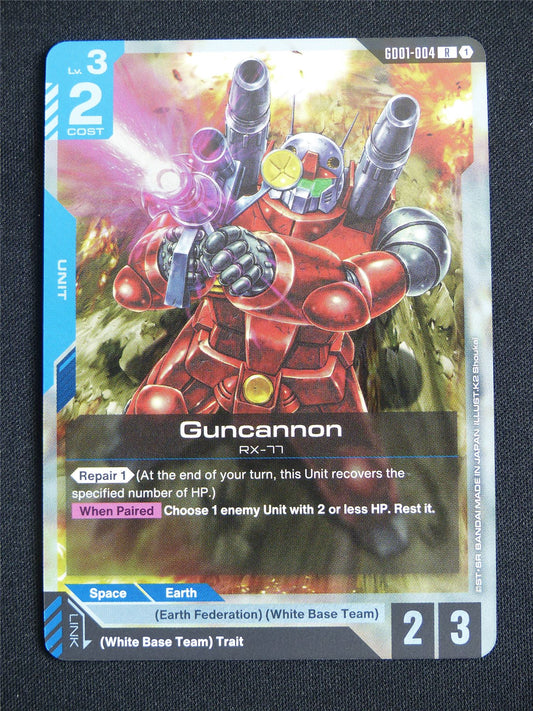 Guncannon GD01-004 R - Gundam Card #5FE