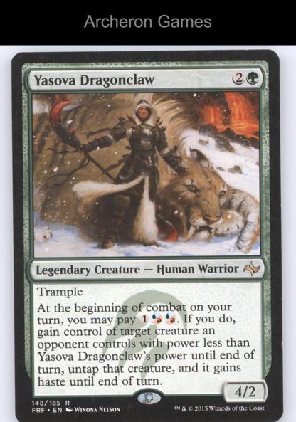 Yasova Dragonclaw 148 R MTG Card Fate Reforged