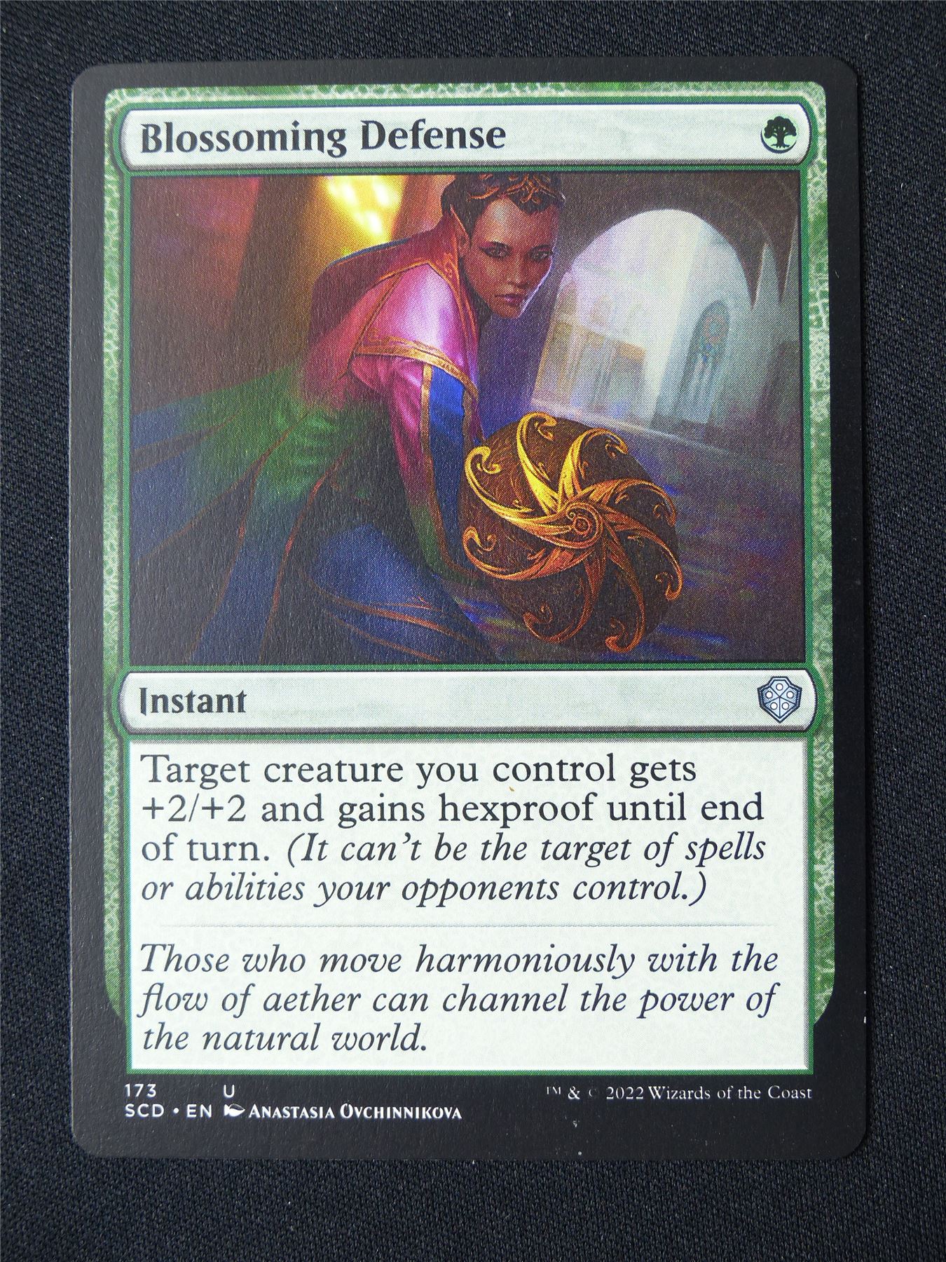 Blossoming Defense - SCD - Mtg Card #94X