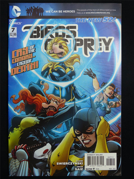BIRDS of Prey #7 new 52! - DC Comic #344