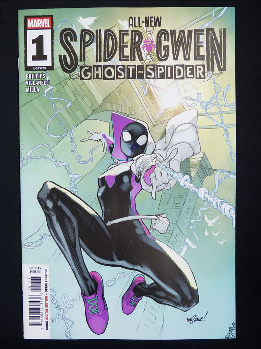 All-New SPIDER-GWEN: Ghost-Spider #1 - Oct 2025 Marvel Comic #38U