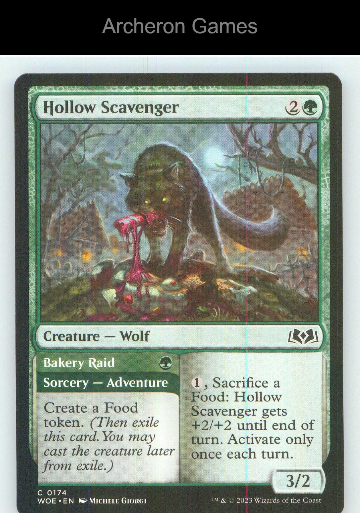 Hollow Scavenger WOE 174 C MTG Card NM/EX+