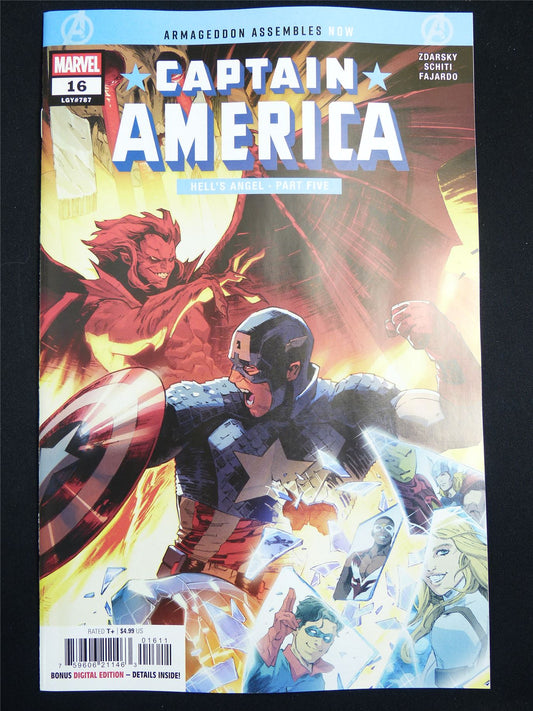 CAPTAIN America #16 Cvr A - Dec 2026 Marvel Comic #52X