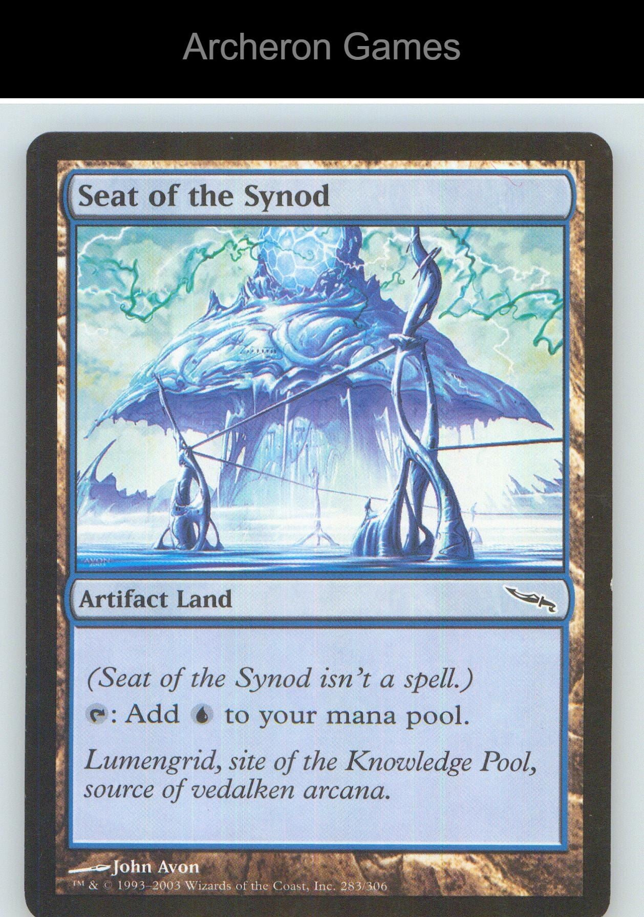 Seat of the Synod MRD 283 C MTG Card NM/EX+